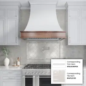 Apollo Tile 840175530311 Gray 4- Inch X Matte Glossy Ceramic Mosaic Grey