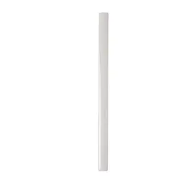 Apollo Tile 840175541553 Silken 0.5 Inch X 7.9 Glossy White Ceramic Pencil