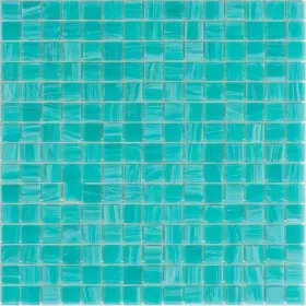 Apollo Tile 840175583973 Celestial 12 Inch X Glossy Persian Green Glass Mosaic
