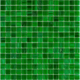 Apollo Tile 840175583997 Celestial 12 Inch X Glossy Kelly Green Glass Mosaic