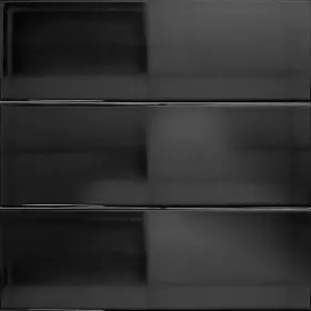 Apollo Tile 840175587988 4 Inch X 12 Metro Polished Black Ceramic 10.4 Apollo Tile 840175587988 4 Inch X 12 Metro Polished Black Ceramic 10.4