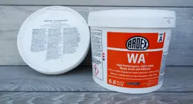 22395 Ardex Wa Epoxy Grout And Adhesive Polar White - 01 Part A B For All Tile
