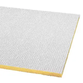 Armstrong 042369408080 Fiberglass Shasta Ceiling Tile 24 Inch X48 Square Lay-in 15/16 Grid 16pcs