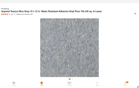 51903 Armstrong 48 Cs 12 X Blue Gray Texture Vinyl Commercial