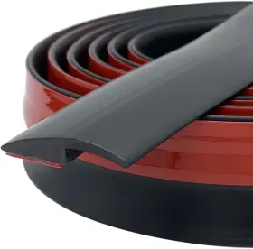 Aroilder 445007684649 Carpet Floor Transition Strip 10ft Self-adhesive Black