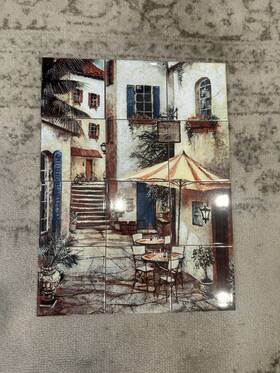 Art And Tile 15-3432 - Tuscany Italy Ceramic Mural Backsplash 12 Set