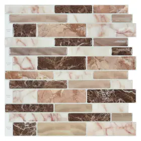 Art3d 728370563382 12 Inch X12 Vinyl Peel And Stick Backsplash Tile 10-pack Multi-color 11.8 In Art3d 728370563382 12 Inch X12 Vinyl Peel And Stick Backsplash Tile 10-pack Multi-color 11.8 In