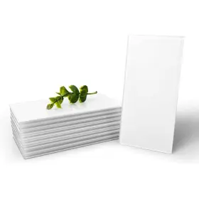 Art3d 728370569674 3 Inch X 6 Peel And Stick Glass Backsplash Tiles For White