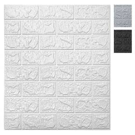 Art3d 941197821433 30pcs 3d Brick Wallpaper Faux Foam Peel And