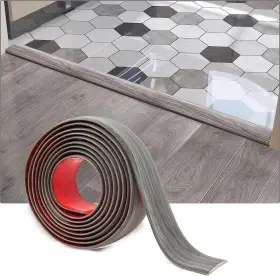 A17952 Art3d Self Adhesive Vinyl Strip For Joining Floor Gaps Carpet Thresholds - 10 F