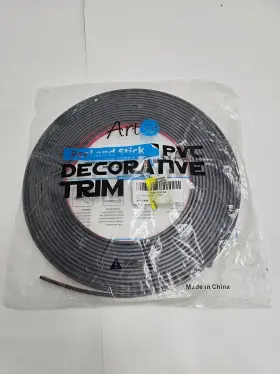 A17984bk Art3d Qty2 30ft Peel And Stick Flexible Vinyl Molding Trim For Wall Tile Edges