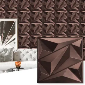 A10wp211ac Art3dwallpanels Antique Copper 33 Pack 3d Wall Panels For Interior Decor