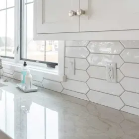 Arte Picket Matte Sample 679523379285 3 Inch X 12 Zellige Look Subway Wall Tile Glossy/matte