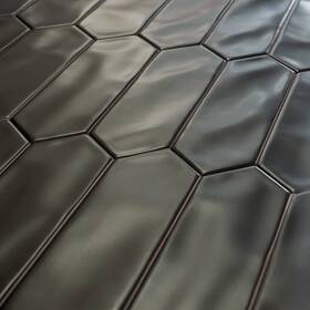 Arte Picket Matte Sample 679523381981 3 Inch X 12 Zellige Look Subway Wall Tile Glossy/matte