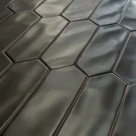 Arte Picket Matte Sample 679523381981 3 Inch X 12 Zellige Look Subway Wall Tile Glossy/matte Arte Picket Matte Sample 679523381981 3 Inch X 12 Zellige Look Subway Wall Tile Glossy/matte