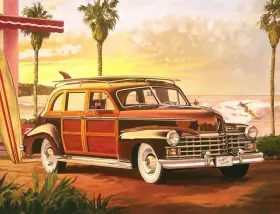 Ob-gor08atcs Artwork On Tile Woody Car Accent And Decor Graham Reynolds Surfing Art Ob-gor08at Ob-gor08atcs Artwork On Tile Woody Car Accent And Decor Graham Reynolds Surfing Art Ob-gor08at