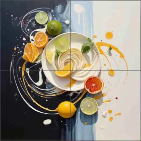 Ob-orl25144-6cs Artwork On Tile Fruit Backsplash Irena Orlov Kitchen Art Ceramic Mural Ob-orl25144-6 Ob-orl25144-6cs Artwork On Tile Fruit Backsplash Irena Orlov Kitchen Art Ceramic Mural Ob-orl25144-6