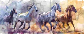 Ob-rpa2494cs Artwork On Tile Horse Backsplash Ray Powers Equine Art Ceramic Mural Ob-rpa2494 Ob-rpa2494cs Artwork On Tile Horse Backsplash Ray Powers Equine Art Ceramic Mural Ob-rpa2494