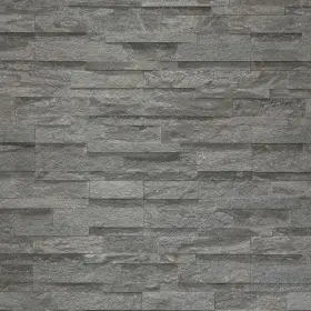 Aspect 764890147442 Peel And Stick Raised Stone Overlay Kitchen Titanium 15 Sq Ft Kit
