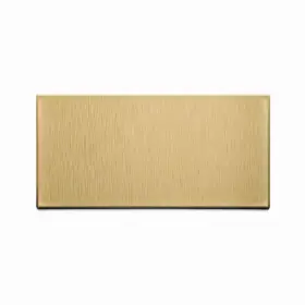 A5351 Aspect Metal Backsplash 3x6 Short Grain Br Pk 8