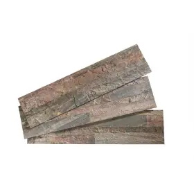 A9680 Aspect Peel And Stick Stone Overlay Kitchen Backsplash - Weathered Quartz 15 Sq