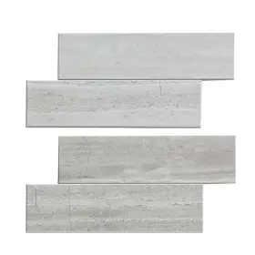 Ac006 Aspect Peel And Stick Backsplash Tile Roman Slab Metal Composite 12x13 Diy Kitchen