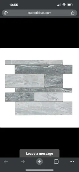 Ac017 Aspect 15 Availableaspect Peel And Stick Collage Composite Tile Ocean Corridor