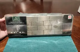 A95-50 Aspect Metal A9550 Matted Mini Subway Stainless Tile 12-1/4 Inch X4 3 Sections Included