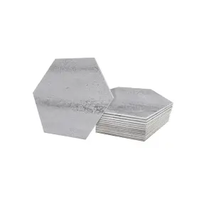 Avant Decor 810090502830 30 Tiles Stone Composite Hexagon Texture Peel And Sti