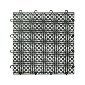 22119 Avon Plastics Armadillo Tile 12 Inch X Black Finish 9 Per Pack