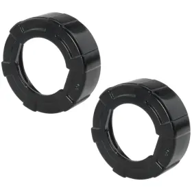Af-484 Aylifu 2pcs Sausage Caulking Gun Aluminum Front Cap Serviceable Black C