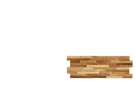 Bare-wt3050 Bare Decor Ez-wall 3d Mosaic Tile In Solid Teak Wood Set Of 10 Natural Finis