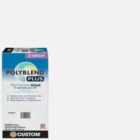 Pbpg64010 Barnded Polyblend Plus #640 Arctic White 10 Lb. Unsanded Grout