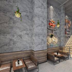 Bayya 788403946964 Concrete Wallpaper Countertops Contact Paper Grey Cement Peel