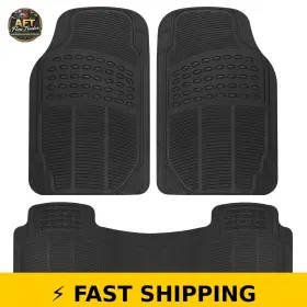 Bdk 826942135002 Proliner Car Floor Mats 3-piece Waterproof Heavy Duty Rubber