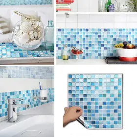 Bls-3 Beaus Tile Beaustile Decorative Stickers Peel And Stick Backsplash Fire Retardant T