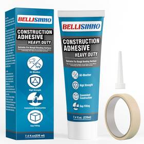 Bellisinno Cjzbt-01 Construction Adhesive Heavy Duty Cement Glue For Clear Inch Or Transparent