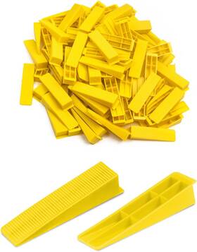 Beloosye Ge705ay Tile Leveling System Wedges 500pcs Reusable Leveler For 1/8 Inch 1/12