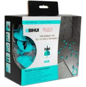 Bu-tsl50 Bihui T-spin Reusable Tile Levelling System Box Of 50 Tsl50