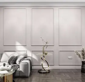 Jc873-w Birdeco Premade Wall Molding Kit Set Of 3 Ready To Assemble Wainscoting Panels Jc873-w Birdeco Premade Wall Molding Kit Set Of 3 Ready To Assemble Wainscoting Panels