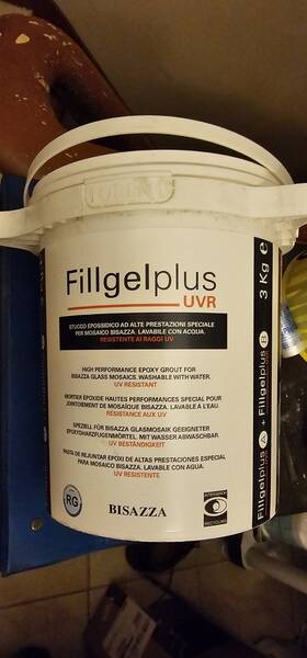Bisazza 0901fguvr1104 Fillgelplus Epoxy Grout Neutro Base 1104