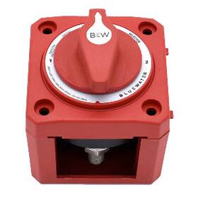 Bluewater 9800-008-11 Off/1/2 Battery Switch - Surface Mount Red