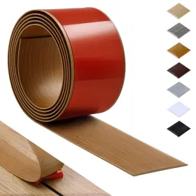 3.28-3in-yellow Bnell Floor Transition Strip Self Adhesive Vinyl Laminate Cover 3