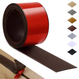 Bnell B0cc5pbtc2 10ft Floor Transition Strip Self Adhesive Vinyl Laminate Cover 3 Inch Wide