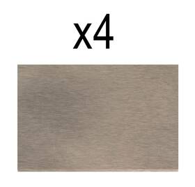 Bon Tool 24-501 Qty 4 4x6 Floor Stripper Blades For Stripping Machine