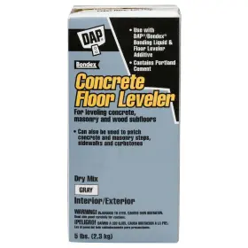 7079810414 Bondex Dap Concrete Floor Leveler Gray 5 Lbs