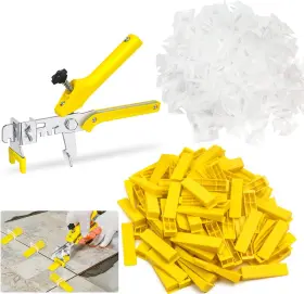 Ge6621ay1-32 Brand Beloosye Tile Leveling System 1/32 Inch Kit 600pcs Leveler Spacers Yellow
