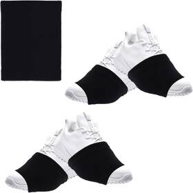 Brand Lustrib 242182 2 Pair Dance Socks Over Shoes Shoe Anti-slip On Smooth Black