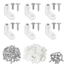 Cnn2ybzpn Brand Psyqtsuary 60 Pcs Pcb Board Mounting Feet With Screws Circuit Plastic Standoffs