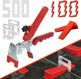 Ot1155-500-1 Brand Tr Toolrock Tile Leveling System 601pcs 1/8 Inch Kit Ot1155-500-1 Brand Tr Toolrock Tile Leveling System 601pcs 1/8 Inch Kit
